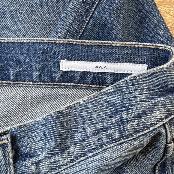 NWT Citizens of Humanity Ayla Baggy Cuffed Crop Wide Leg Jeans Brielle 25 - Picture 10 of 14